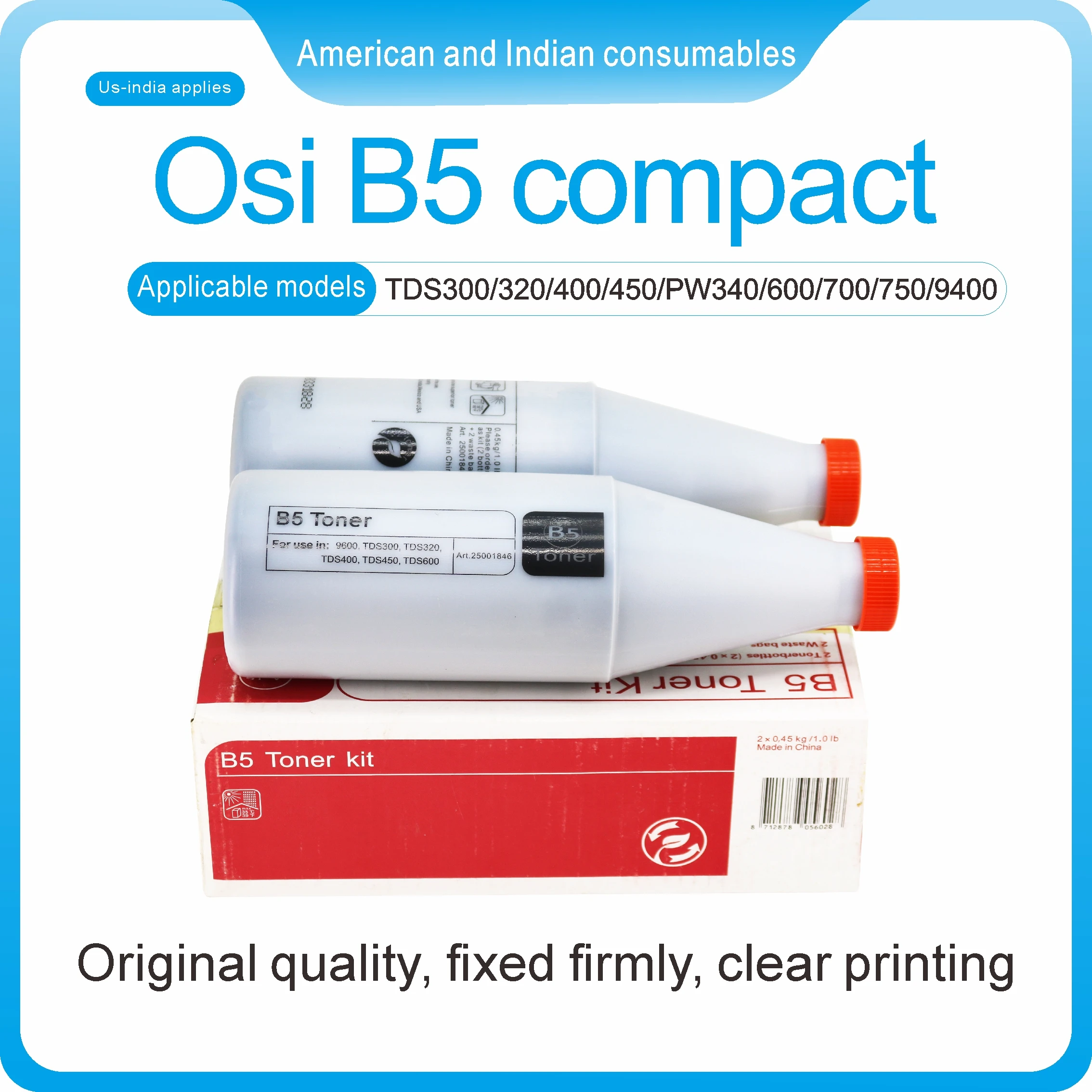 Suitable for OSl B5compact caseApplicable model :TDS 300/320/400/450/PW 340/600/700/750/9400，etc