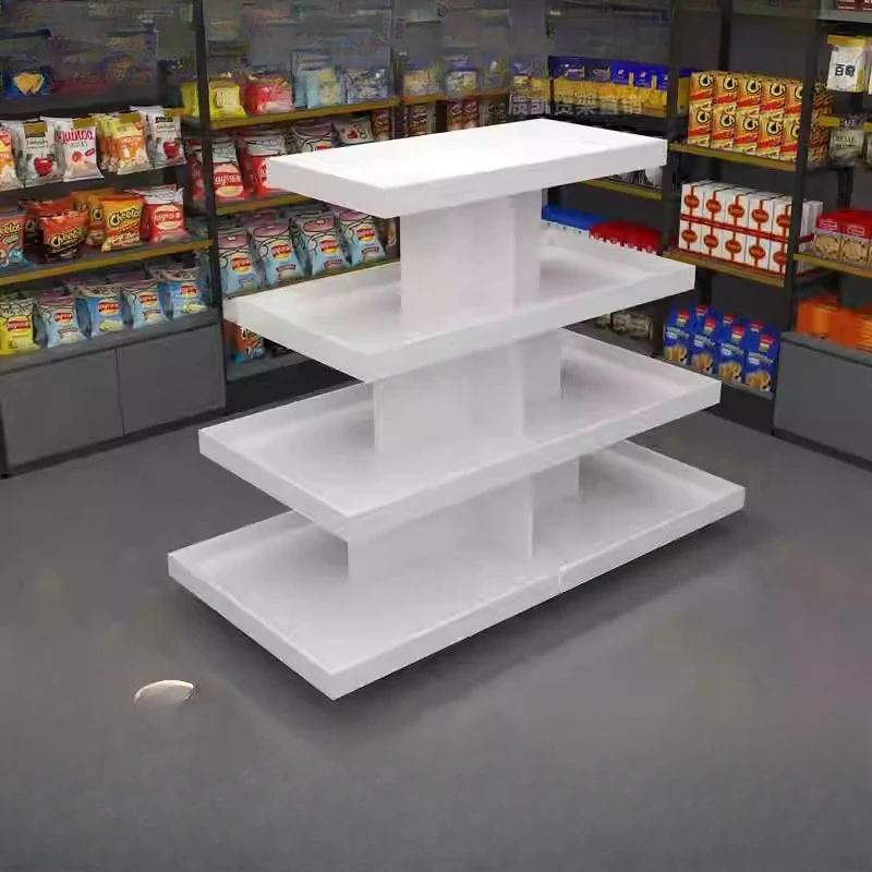 

Customized: Supermarket Shelves Display Cabinets Snack Shelves Stationery Stores Stacking Heads Island Display Shelves