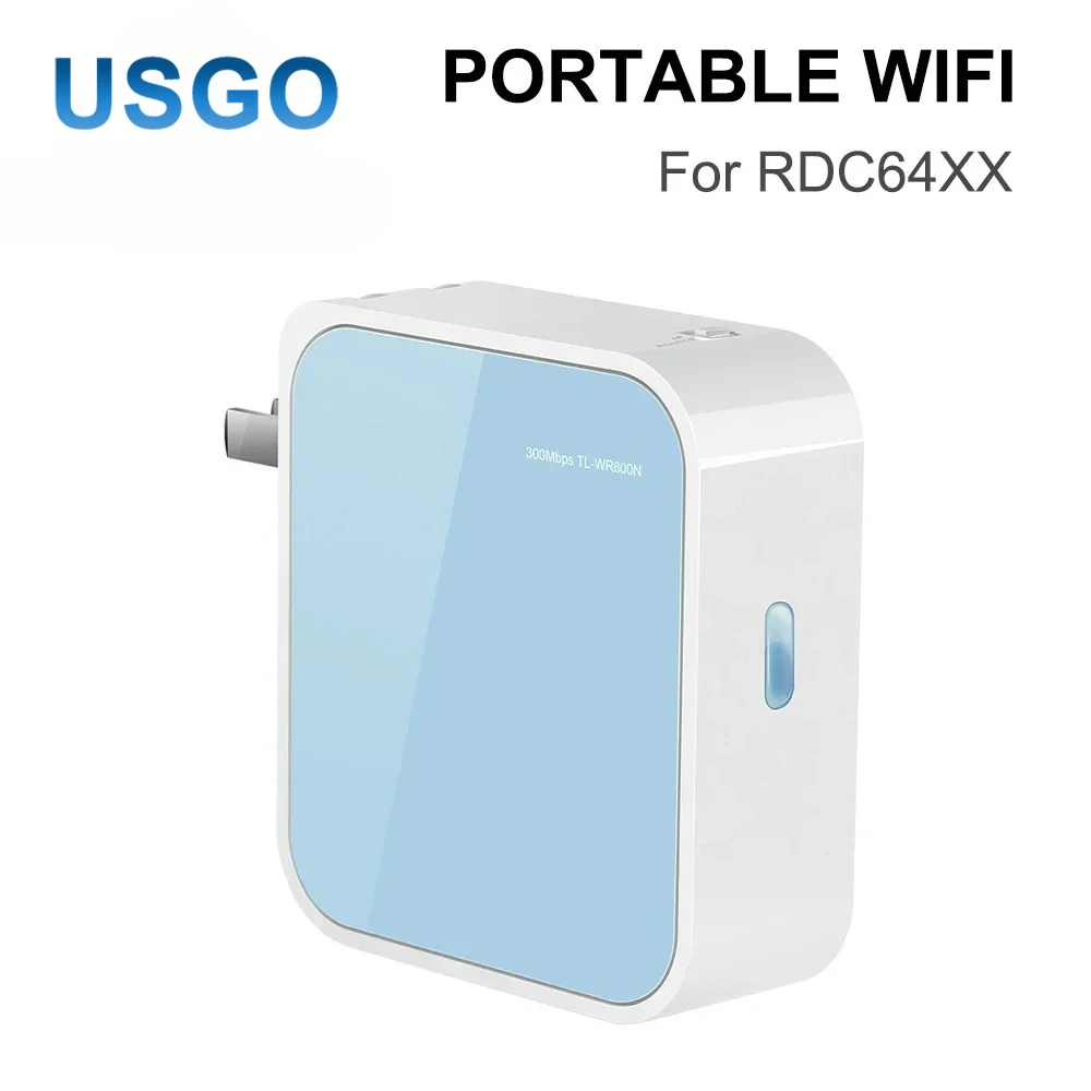 USGO Mini Wireless Router TL-WR800N 300M Transmission Rate for Co2 Laser Controller RDC6442G RDC6442S