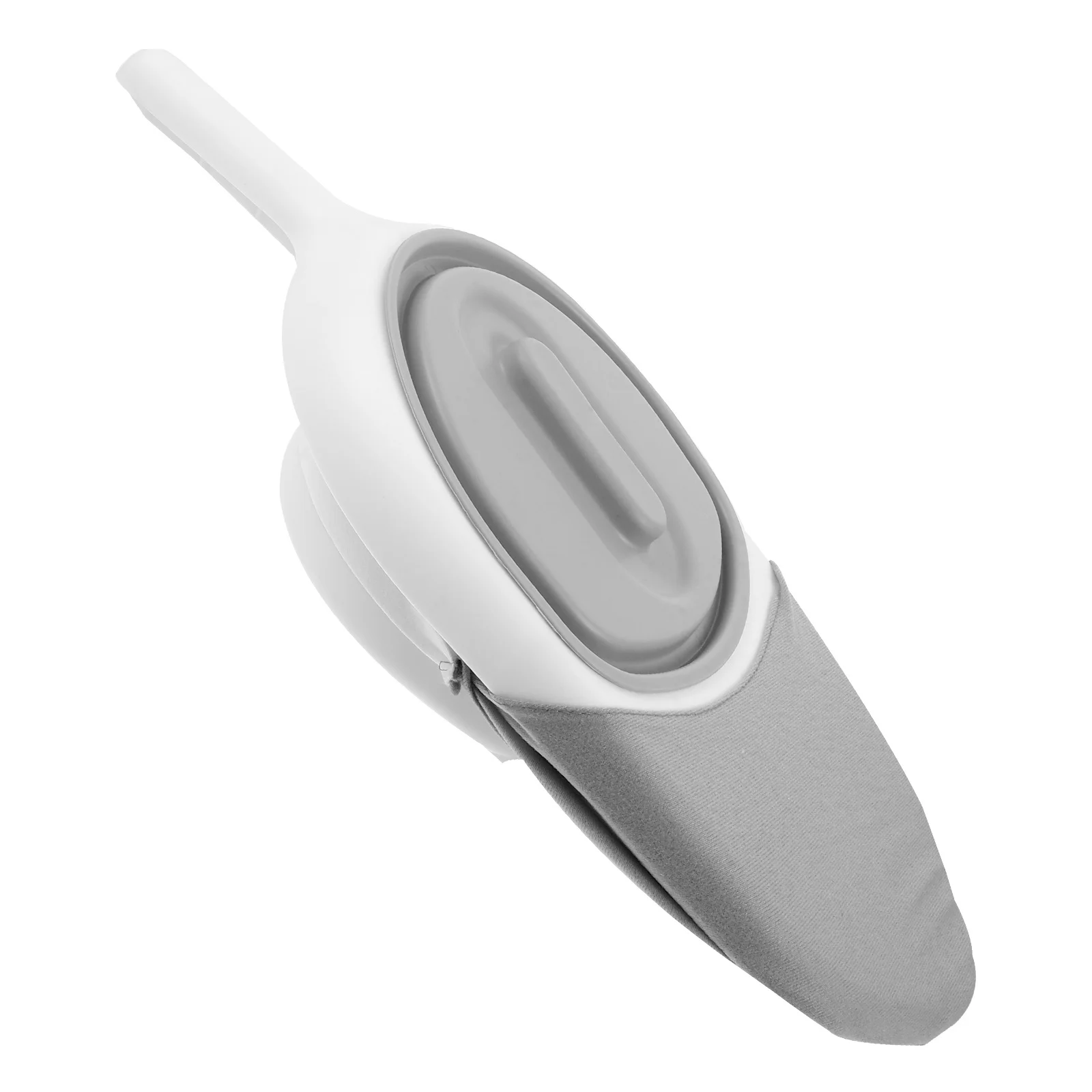 

NOLITOY Female Urinal with Handle Plastic Guard Bedpan for Elderly Women Men Bedridden Patients Grey