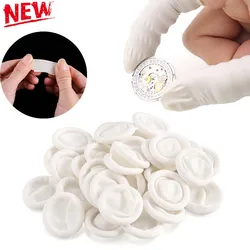 100/50/30PCS Disposable Powder Free Industrial Electronic Latex Fingertips Protector Gloves Watch Repair Tool for Watchmaker Kit
