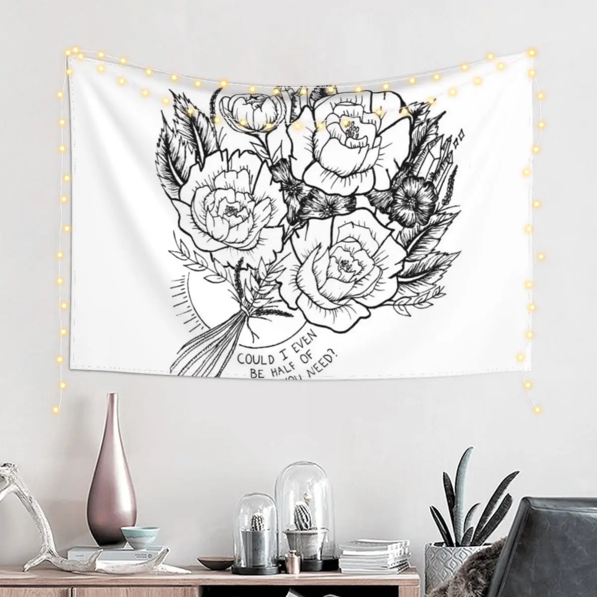 

Fulton Street Bouquet Tapestry Tapete For The Wall Cute Room Things Decoration For Rooms Wall Hanging Decor Tapestry
