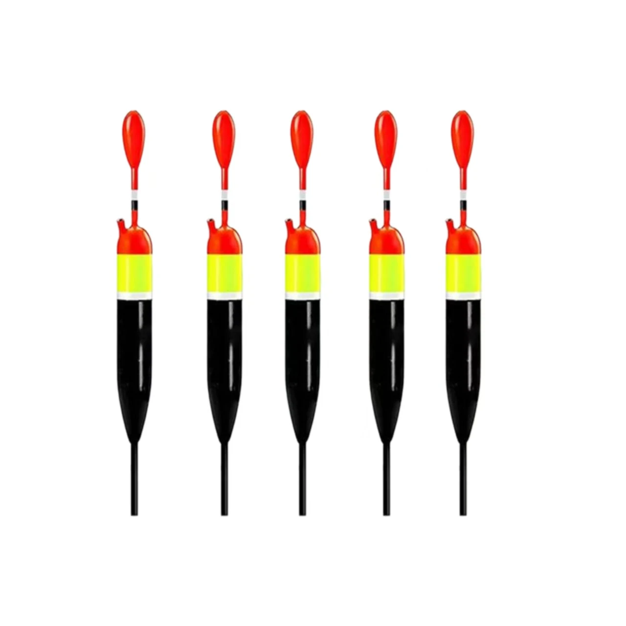 5er-Set Gleitboller-Angelstopfen 3g 4g 5g 10g 15g Gewichte für Crappie, Panfish, Forelle, Barsch Angelstopfen