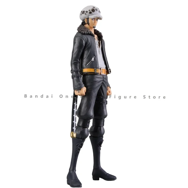 In Stock Original Bandai DXF THE GRANDLINE MEN FILM RED Trafalgar Law Action Figures Animation Toys Gifts Model Collector Anime