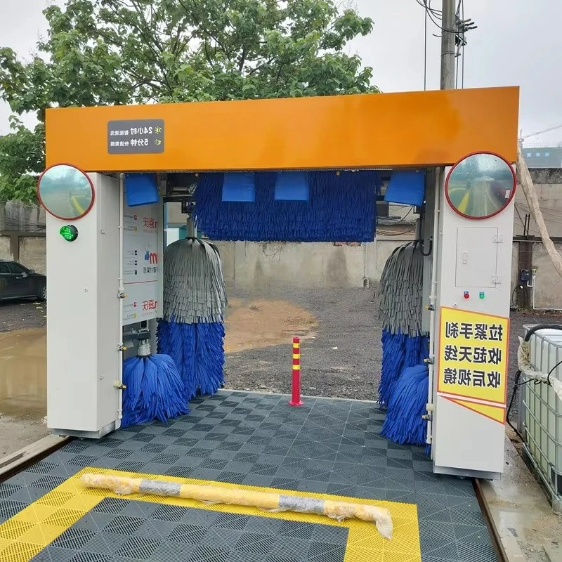 Customized  Gantry Reciprocating Fully Automatic Car Wash Machine with Dryer Low Noise for Independent Car Wash Station