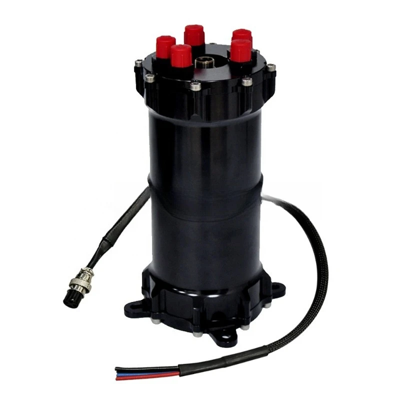 I High Performance General AN6 Standard Fuel Buffer Tank Auto Racing Parts Aluminum Buffer Tank Fuel Pump
