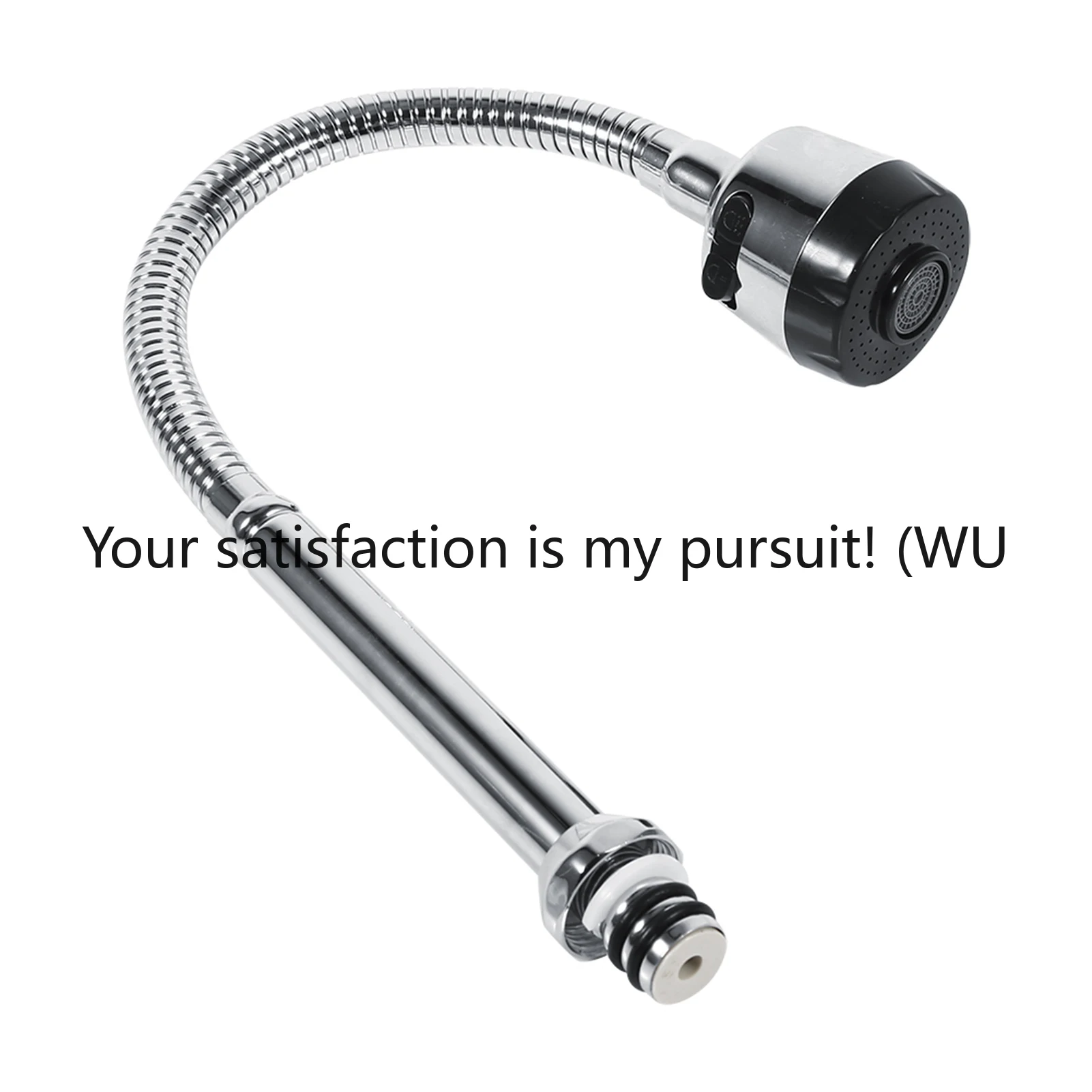 

Stainless steel rotating kitchen sink head pipe fitting single handle connection