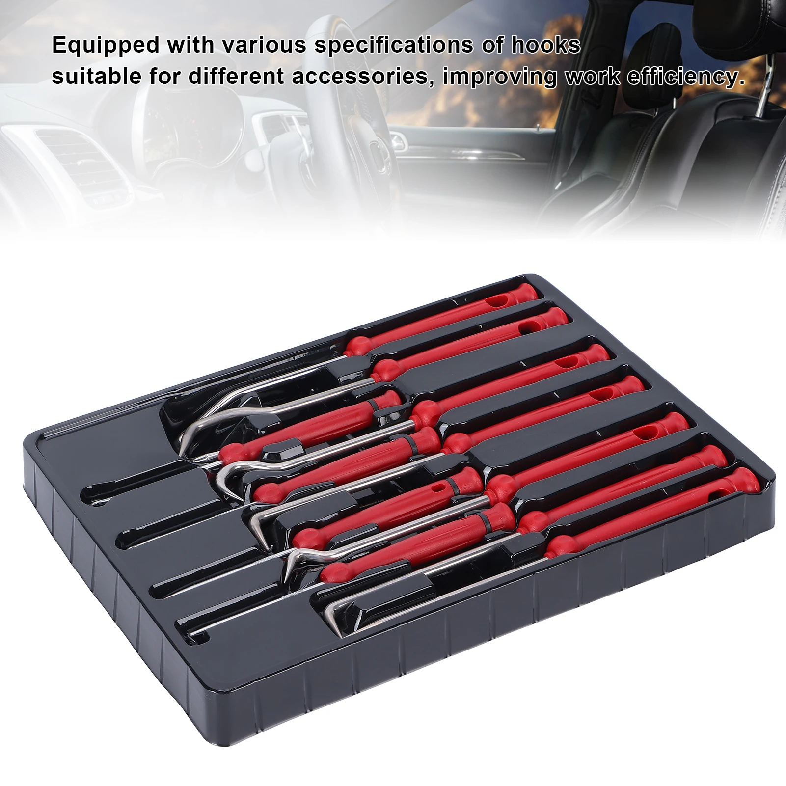 

11pcs Oil Hooks O- Gasket Puller Remover Pick Set Auto Car Hand Tools Oil Extractor Oil Hook Oil Puller