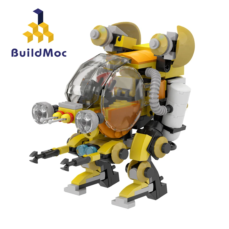 

MOC-30695 Tapir Mining Mecha Mk1 Robot Building Blocks Kit Mechanical Figure Brick Model Home Decore DIY Kids Puzzle Toys Gift