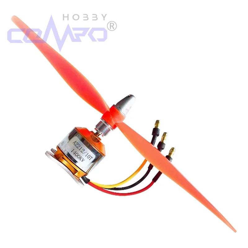 

10 Pcs 2 Blade Propeller 5030 6030 7035 8040 8060 9050 1060 1160 Direct Drive High-Speed Pro Color Orange /White Rc Accessories