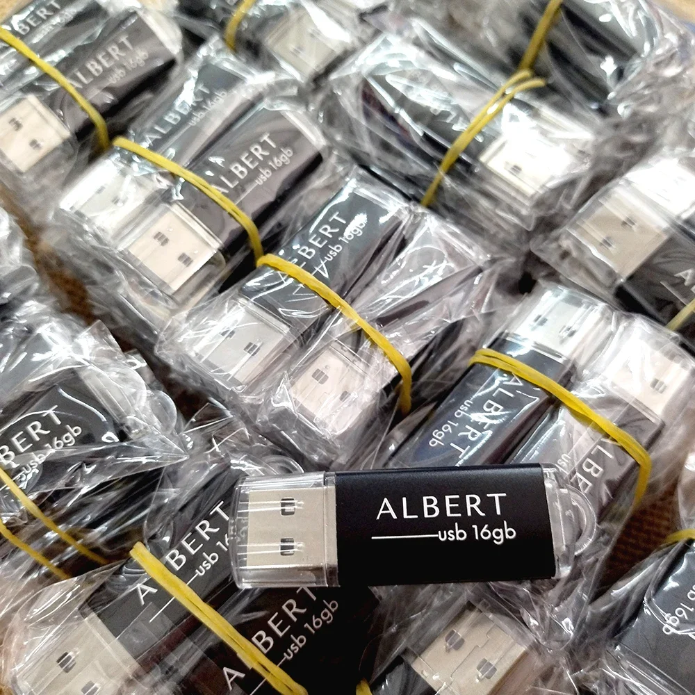 50 ชิ้น/ล็อต USB 2.0 แฟลชไดรฟ์ 128MB 1GB2GB 4GB 8GB ไดรฟ์ปากกา 16GB Pendrive 32GB USB Stick 64GB หน่วยความจํา Flash Disk ฟรีเลเซอร์โลโก้