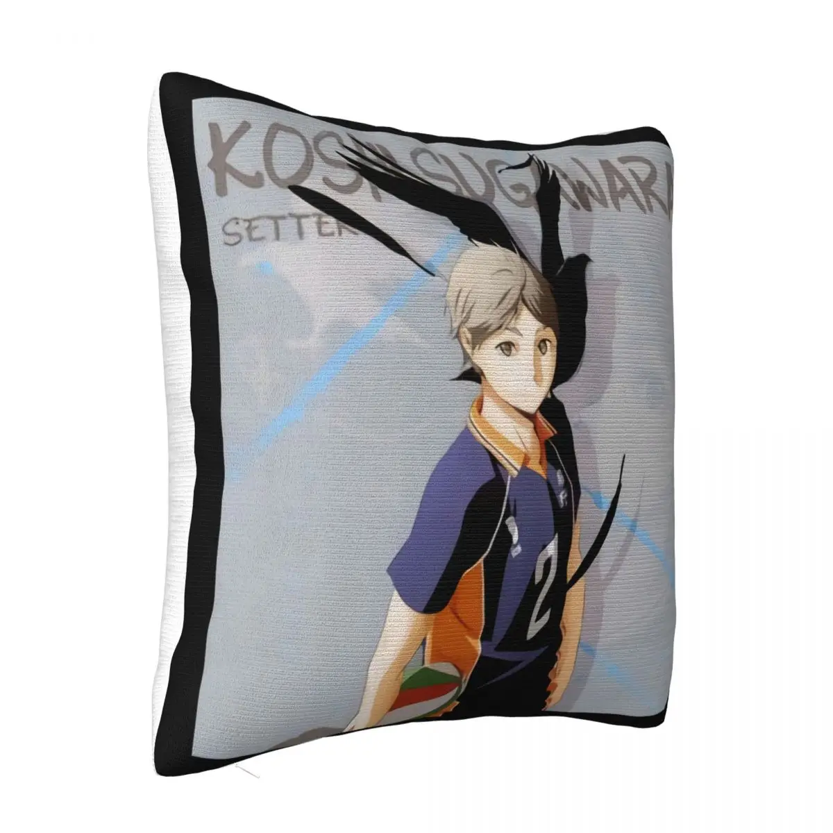 Haikyuu Sugawara Koushi Gefertigte Bedruckte S Aus 100 Baumwolle Logo Tops Basic Pillow Case