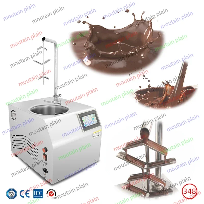 Chocolate Tempering Machine for Sale Chocolate Dispenser 220V Automatic Chocolate Machinery Small