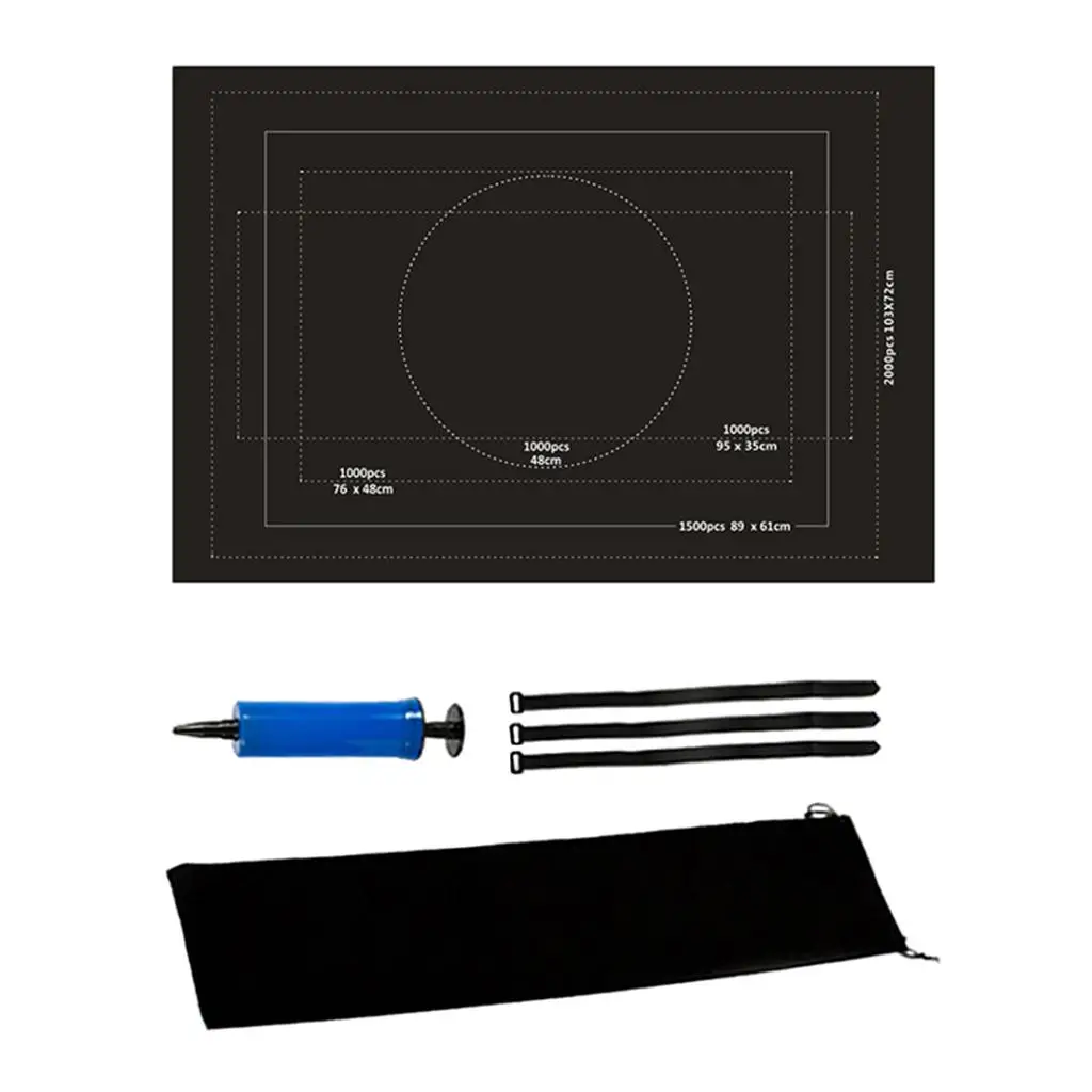 Portable Puzzle Play Mat 2000 Pieces Puzzles Travel Storage Bag