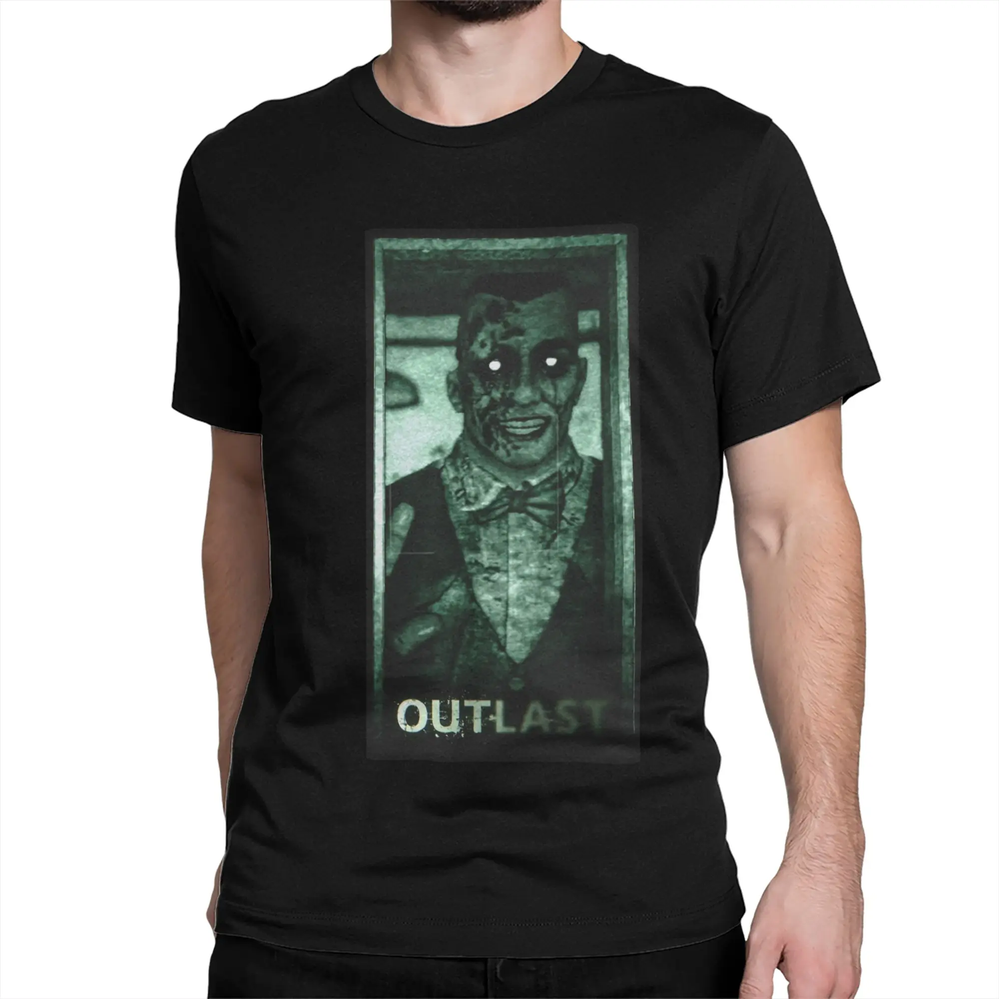 Outlast Trials Eddie Gluskin T Shirt Men Women Pure Cotton Novelty T-Shirt Crewneck  Tees Short Sleeve Clothes Plus Size