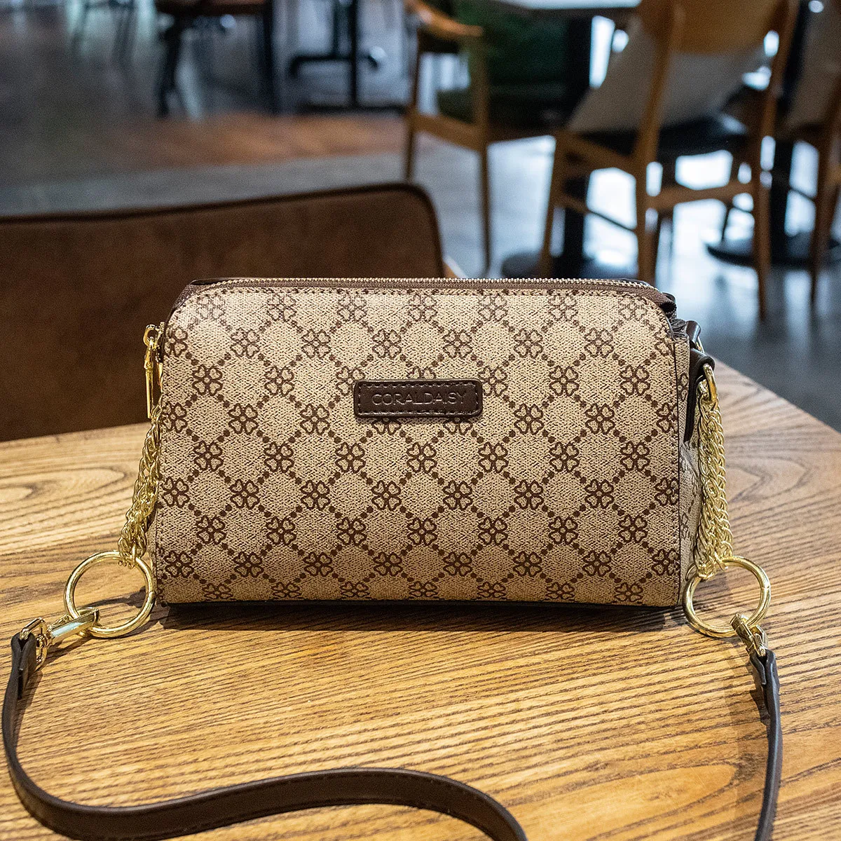 

Hong Kong Faion Crossbody Bag Commuter Small Design Single oulder Bag Women 2025 New Print Small Square Bag Street Cool S...