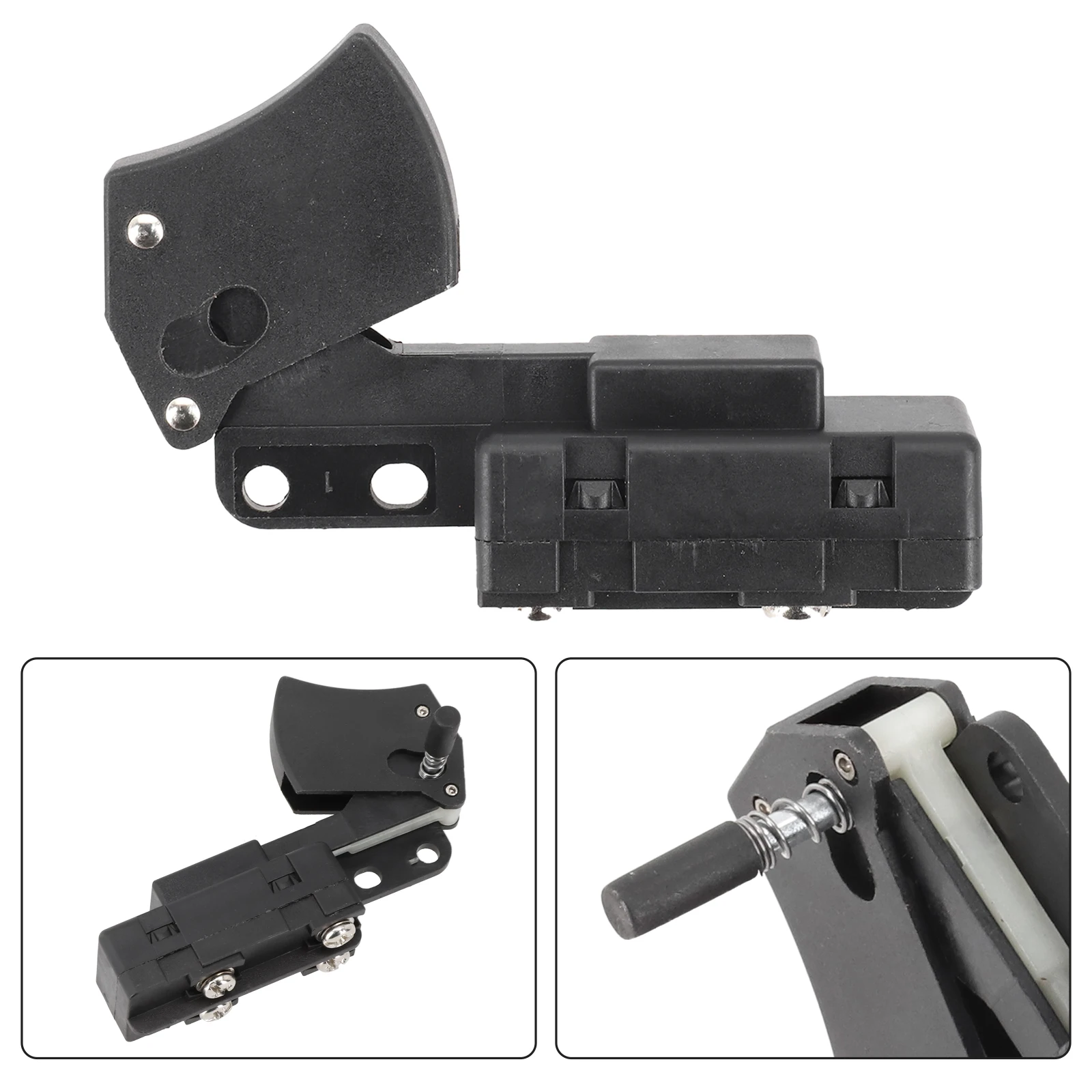 Interruptor de Gatillo de Repuesto para Máquina de Corte 255, Interruptor de Gatillo de Bloqueo, Accesorios de Herramientas Eléctricas de Metal