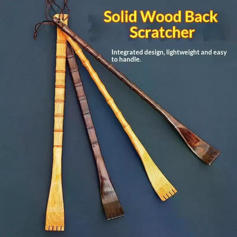 

Back Rake HouseholdWooden Body Massage Health Products Handle Wooden Back Scratcher Massager