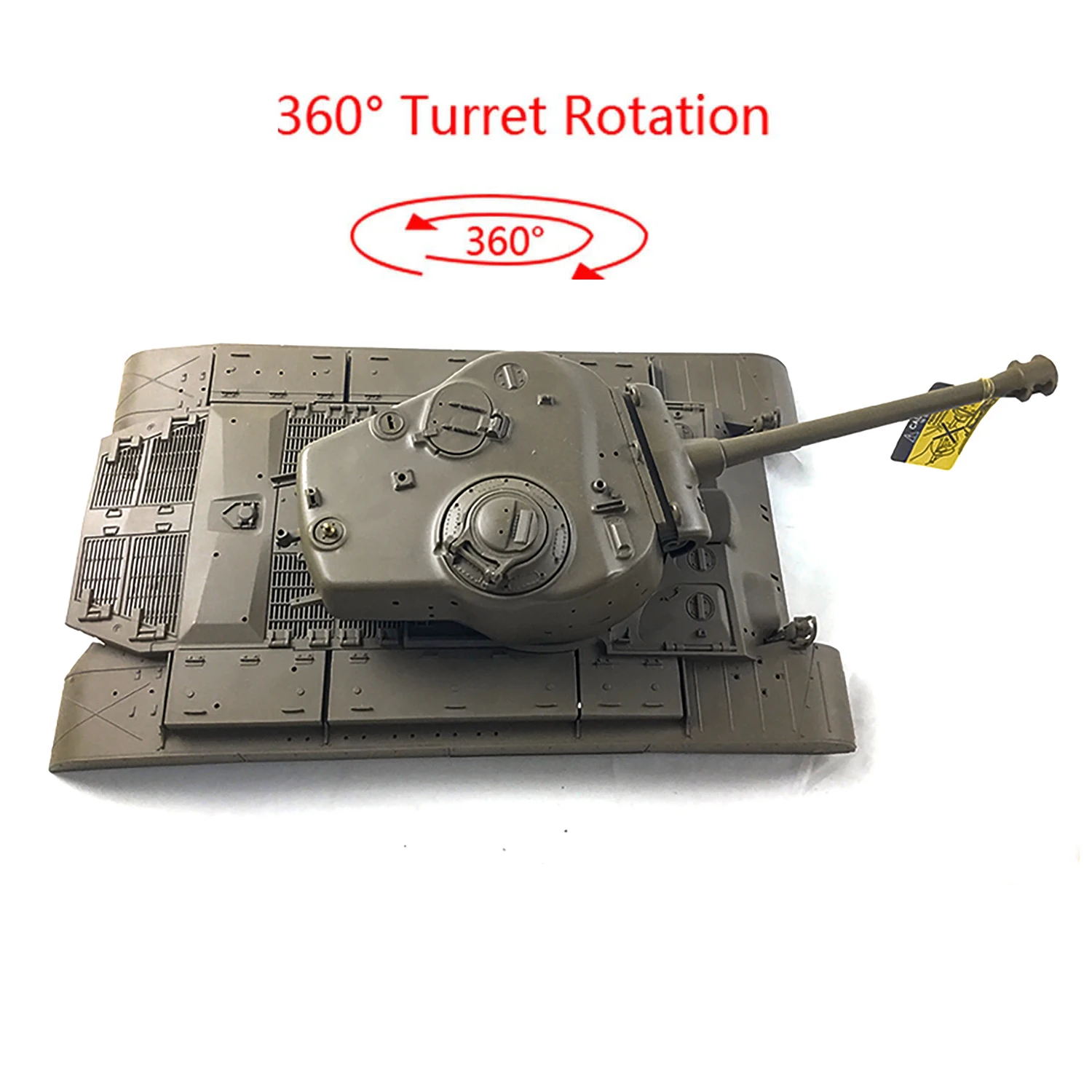 Henglong USA M26 Pershing 1/16 RC Tank 3838  Upper Hull W/ 360° Turret Gift Toys