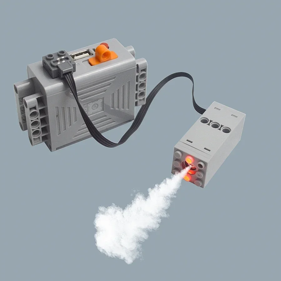 طوب رشاشة بمحرك تقني ، أدوات متعددة MOC ، قطع غيار سيارات قطار مؤازرة ، نموذج محرك لكتل البناء عالية التقنية ، ألعاب أطفال ، جديدة #6