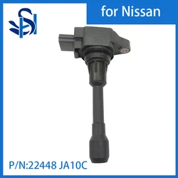 22448-JA10C  Ignition Coil For 2009-2020 Nissan Murano 3.5L UF550 Qashqai J10 X-trail SUV T31 2.0 2.5 MR20DE QR25DE 2007-2013