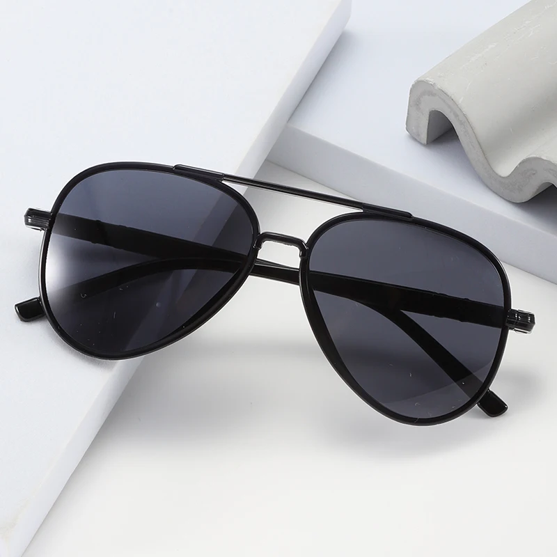 أزياء الطيار النظارات الشمسية النساء الرجال خمر العلامة التجارية مصمم ظلال في الهواء الطلق القيادة نظارات شمسية سيدة رجل UV400 نظارات واقية #3