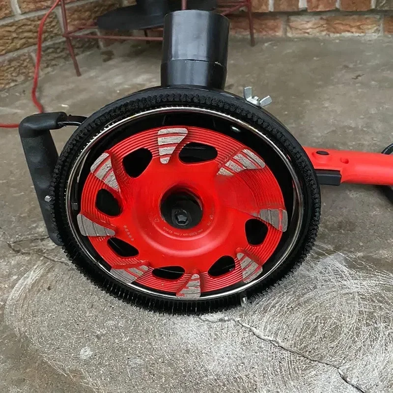 handheld concrete wall surface grinder scarifier machine