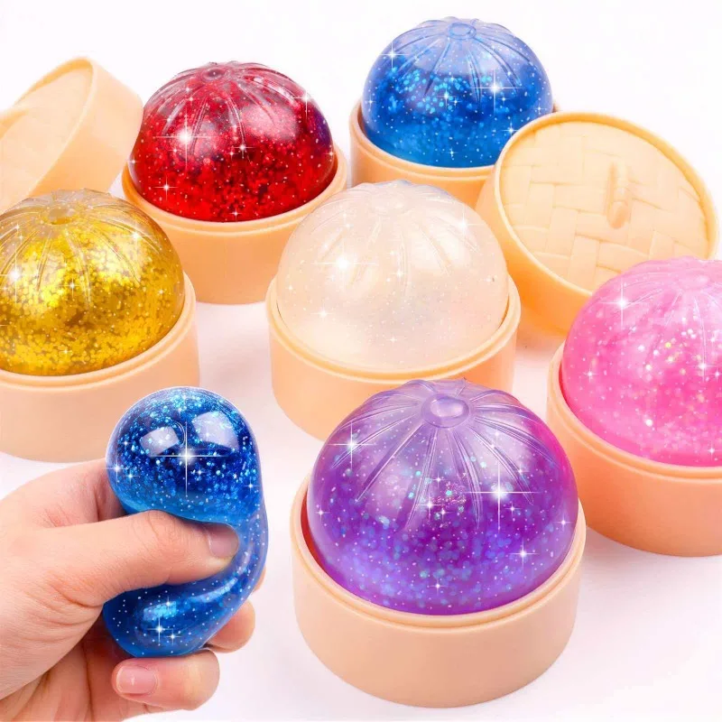 Interesting Squeeze Squishy Sensory Toy Soft Touch Stress Release Fidget Toy Lightweight Decompression Plaything for Party Game