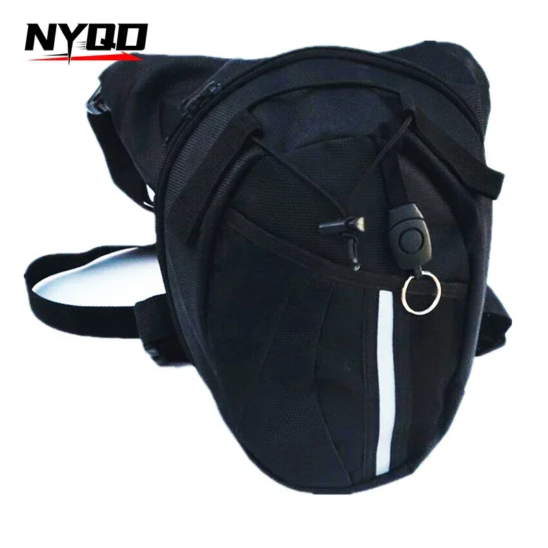 Nylon Waist Packs Leg Bag Waterproof Anti-friction Waistpack Motorcycle Funny Drop Belt Pouch Waist Bag Belt Packs for Men