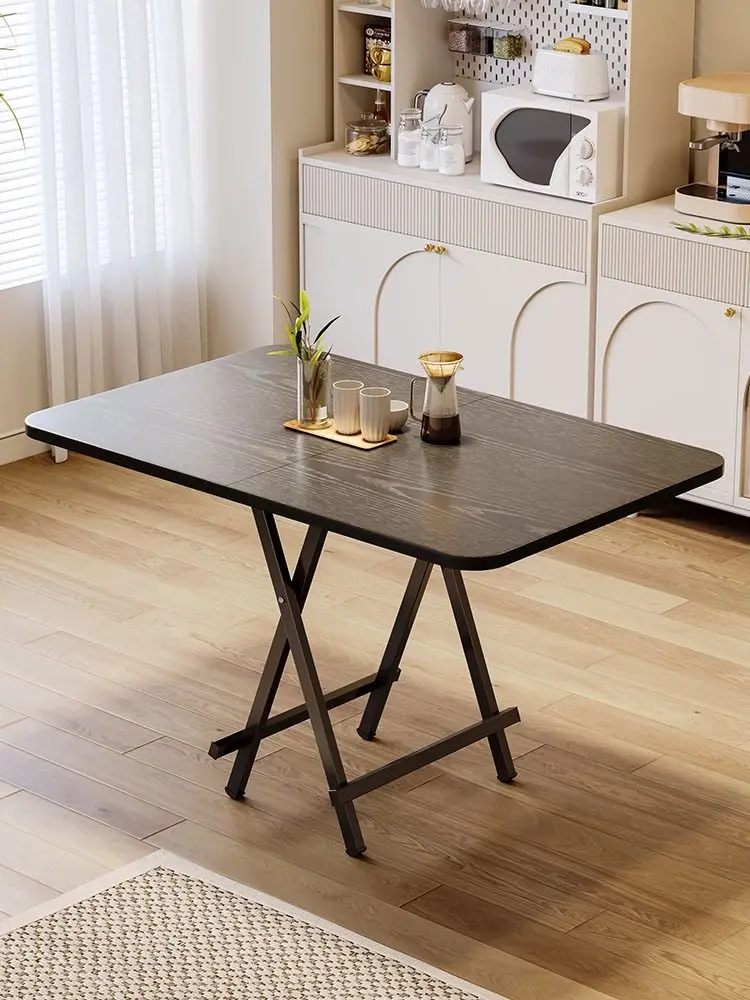 Simple Folding Table, Outdoor Dining Table, Multi-purpose Table, Suitable for Home Use, Leisure, Outdoor, Portable and Compact