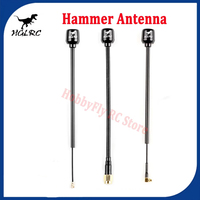 HGLRC Mini Long Range Hammer Antenna Mini RHCP LHCP Spin SMA UFL MMCX Angle 5.8G 2.5dBi 135mm For RC FPV Racing Drone