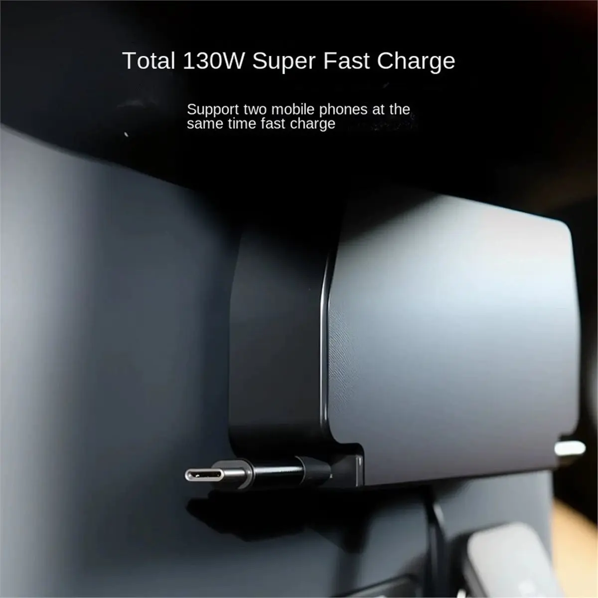【~ New N07R】Retractable Car Charger Docking Station Vehicles Auto Fast Charging Accessories
