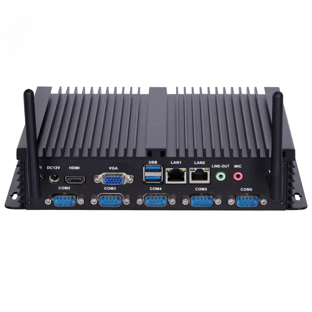 

NEW Industrial pc IPC6000 J6412 Realtek8111H VGA DP desktop DDR4 RAM M.2 256GB MSATA LVDS EDP mini pc i7