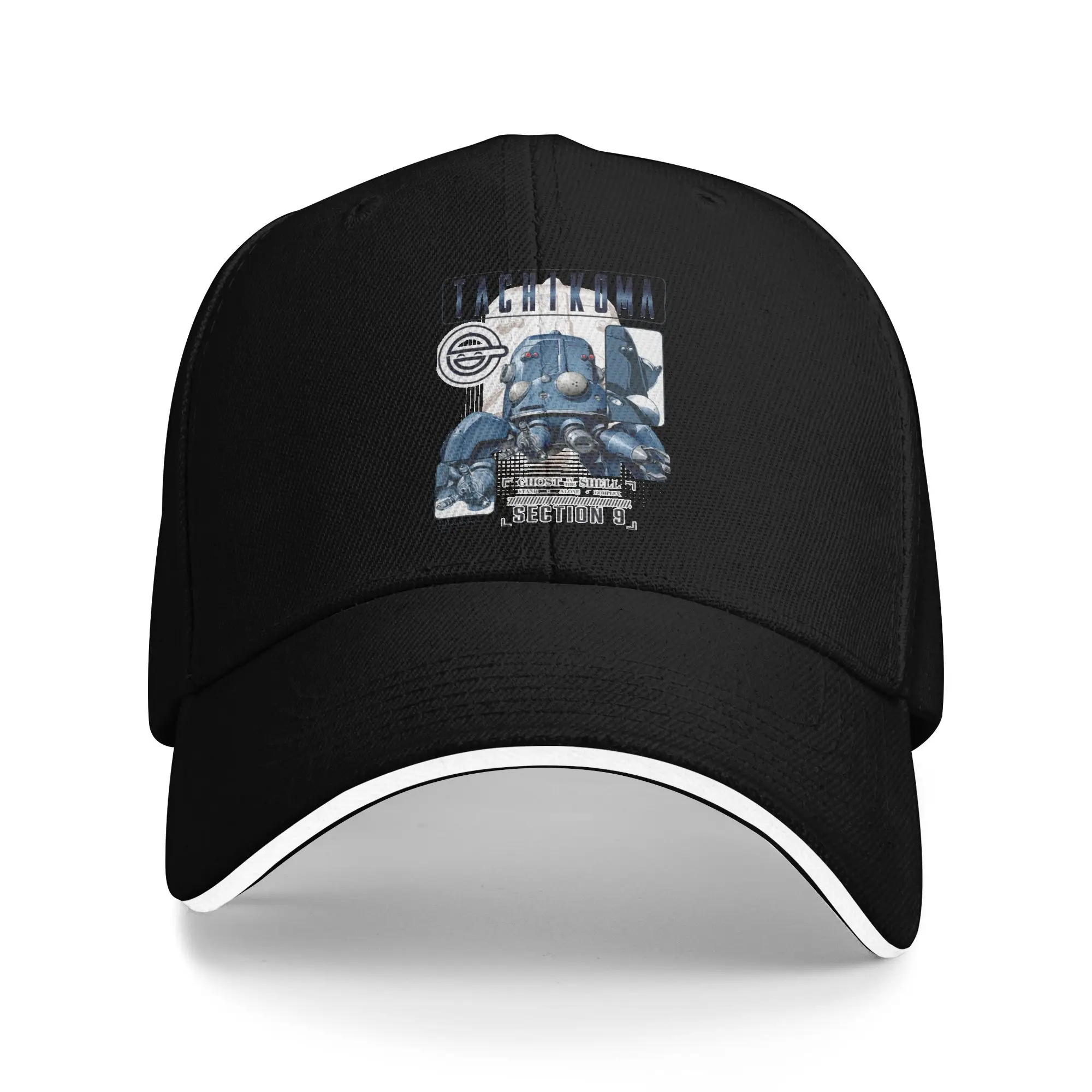 Ghost in the Shell Stand Alone Complex Tachikoma Poster Baseball Cap  Men Design Trucker Hat Sun Visor Outdoor Gym Snapback Cap