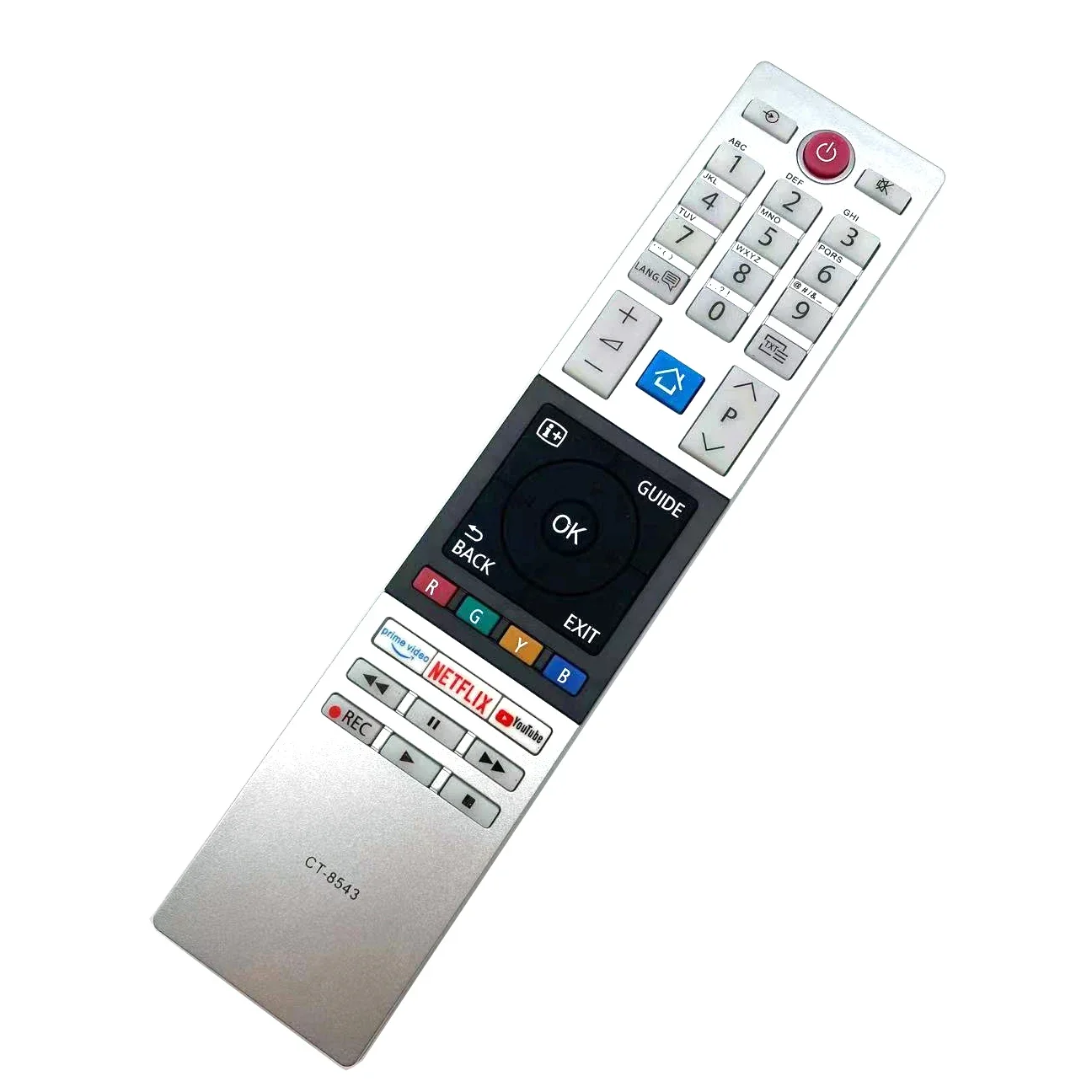 

New CT-8543 Remote Control for Toshiba TV 32W2863DG 32W2863DA 40L2863DG 43V5863DG 32L3963DA 32L3863DG 49L2863DG 49T6863DA