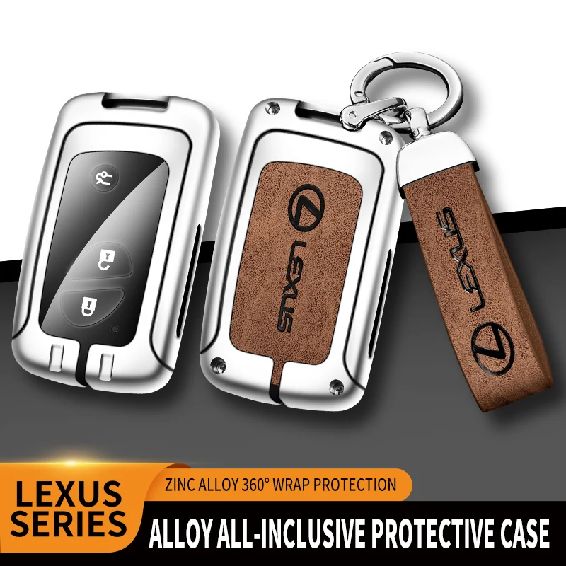 Zinc alloy Car Smart Key Case For Lexus IS250 IS300C CT200H GX400 GX460 RX270 ES240 ES350 LS460 450h GS430 GS350 LX570 IS350 RX3