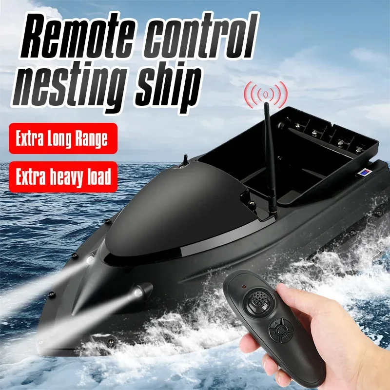 Super Large Capacity 500m Remote Control RC Bait Boat Carp Fishing Device From China