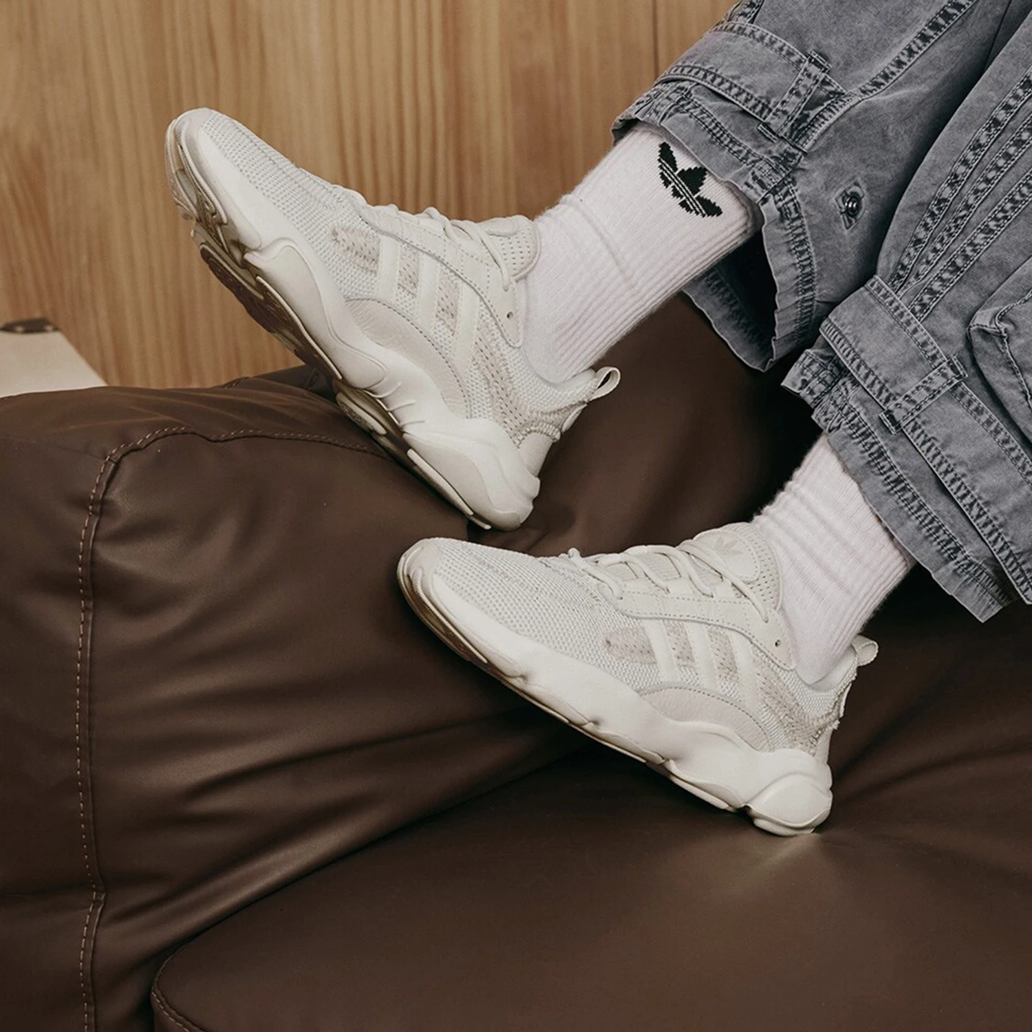 

Мужские низкие кроссовки Adidas Official Authentic Originals с дышащей сеткой JS3084