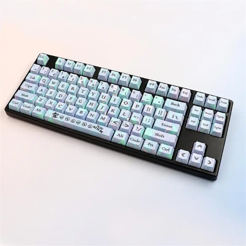 PBT-Tastenkappen OEM-Profilhöhe PBT-Sublimations-Tastenkappen Tastenkappen mit hoher Härte