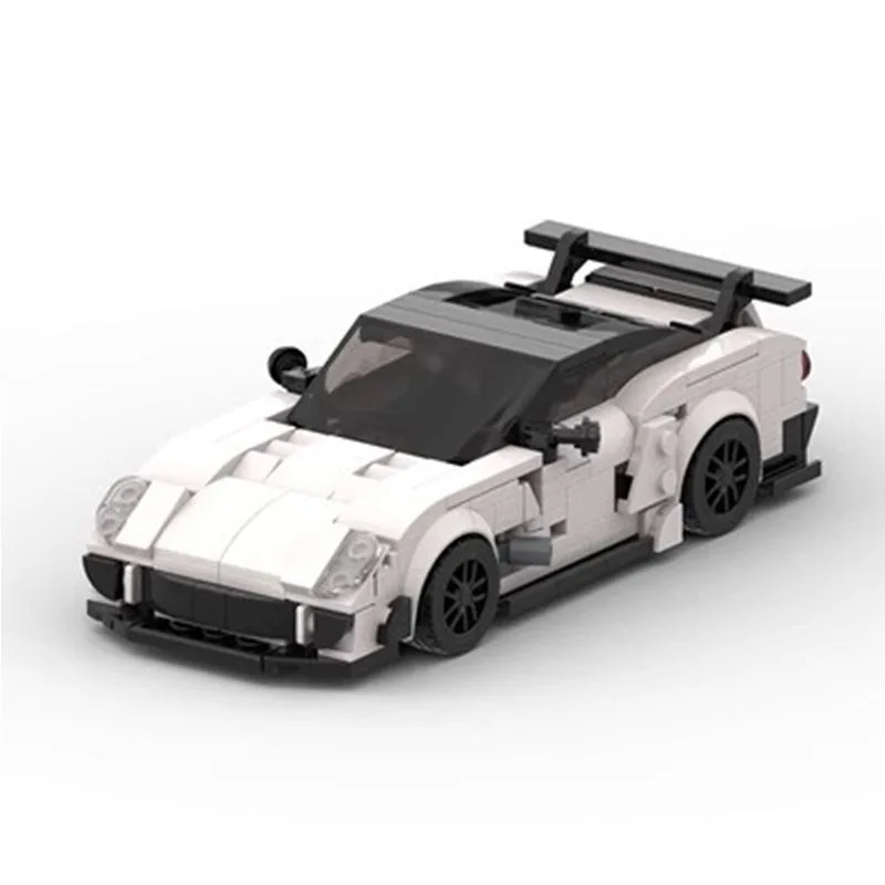 

MOC 599XX Evolution Speed Champions White Sports Cars Building Blocks Bricks Set Kids Toys Gifts For Boys & Girls