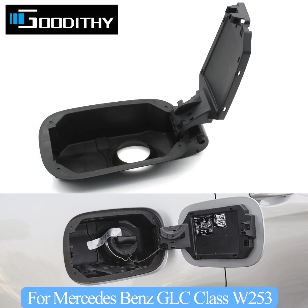 

Car Fuel Filler Tank Flip Inner Cover Base For Mercedes BENZ GLC Class W253 2015-2022 AMG GLC200 GLC220 GLC260 GLC300