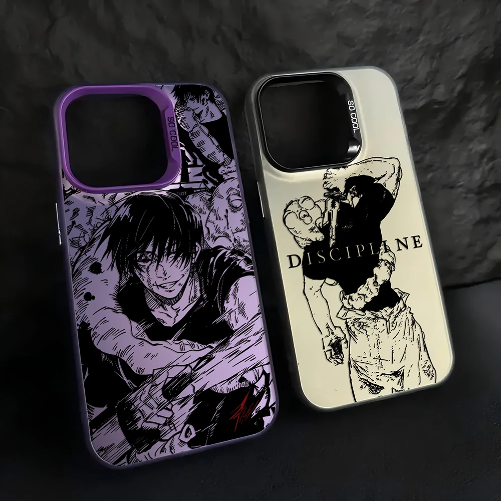 Hot anime T-Tojis Phone Case For iPhone 17 17e 16e 16 15 14 13 12 11 mini Pro Max XR XSMAX Air Plus Anti Fall Matte F-Fushiguro