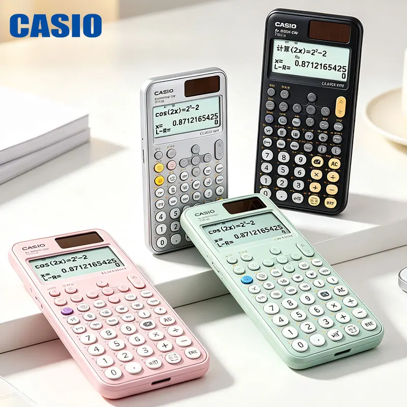 Casio FX-991CN CW/82ES-PLSA/DH-12/DX-12B Scientific calculator exam preparation for mathematics and science subjects