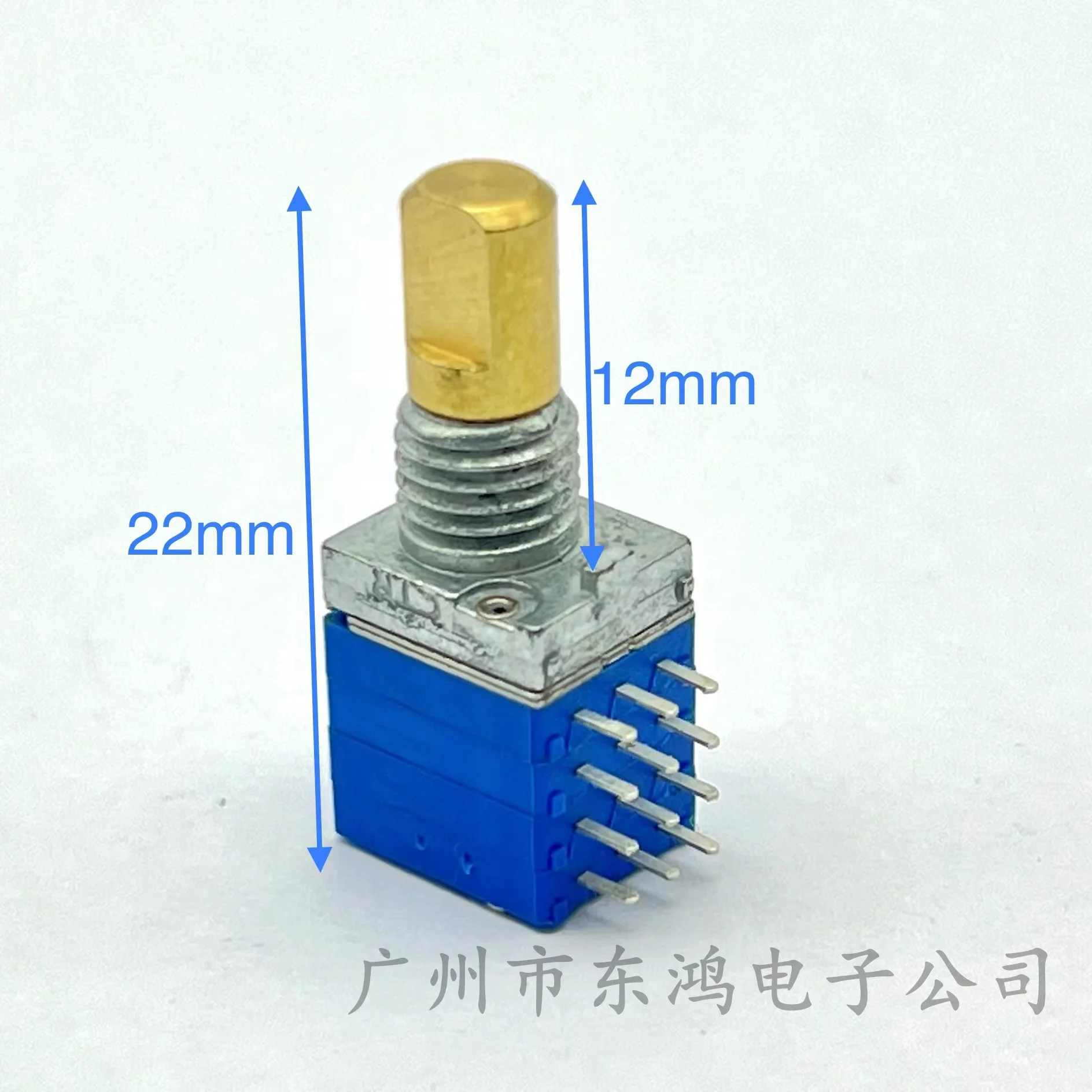 2 pcs CTR Long Terre ED08D140 Rotary Encoder 15 Positioning 12 Feet Intercom Accessories Shaft Length 12MM