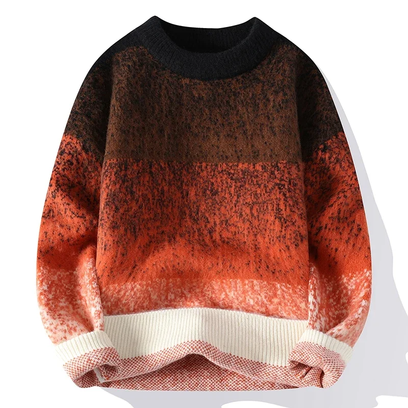 Men's Luxury Cashmere Sweater, Thermal Pull, Top Grade, Soft, Warm, Christmas, Fashion Pullover, New, Fall, Winter, 2024