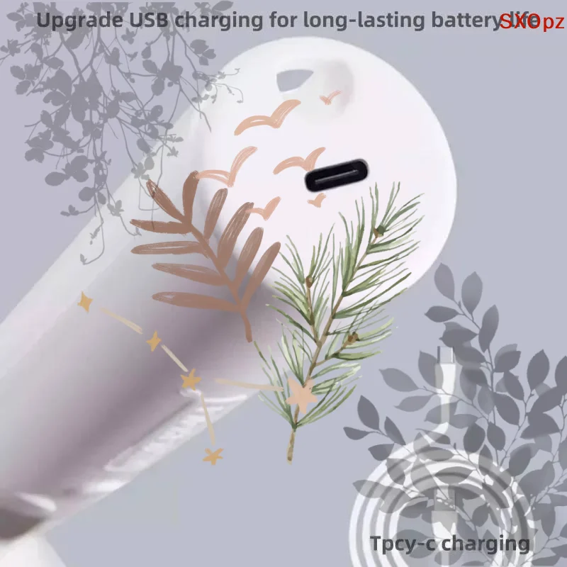 USB Rechargeable Spoon Scale, 0.1g Mini Electronic Weighing Spoon for Baby Food, Kitchen and Baking