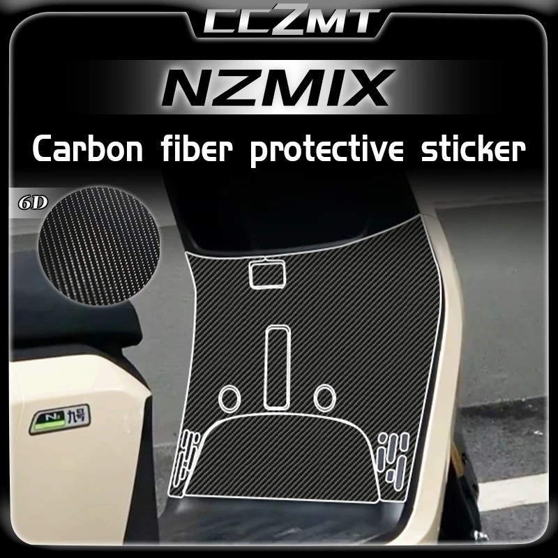 

For Ninebot NZMIX 6D carbon fiber protective sticker waterproof body sticker decal sticker film accessories