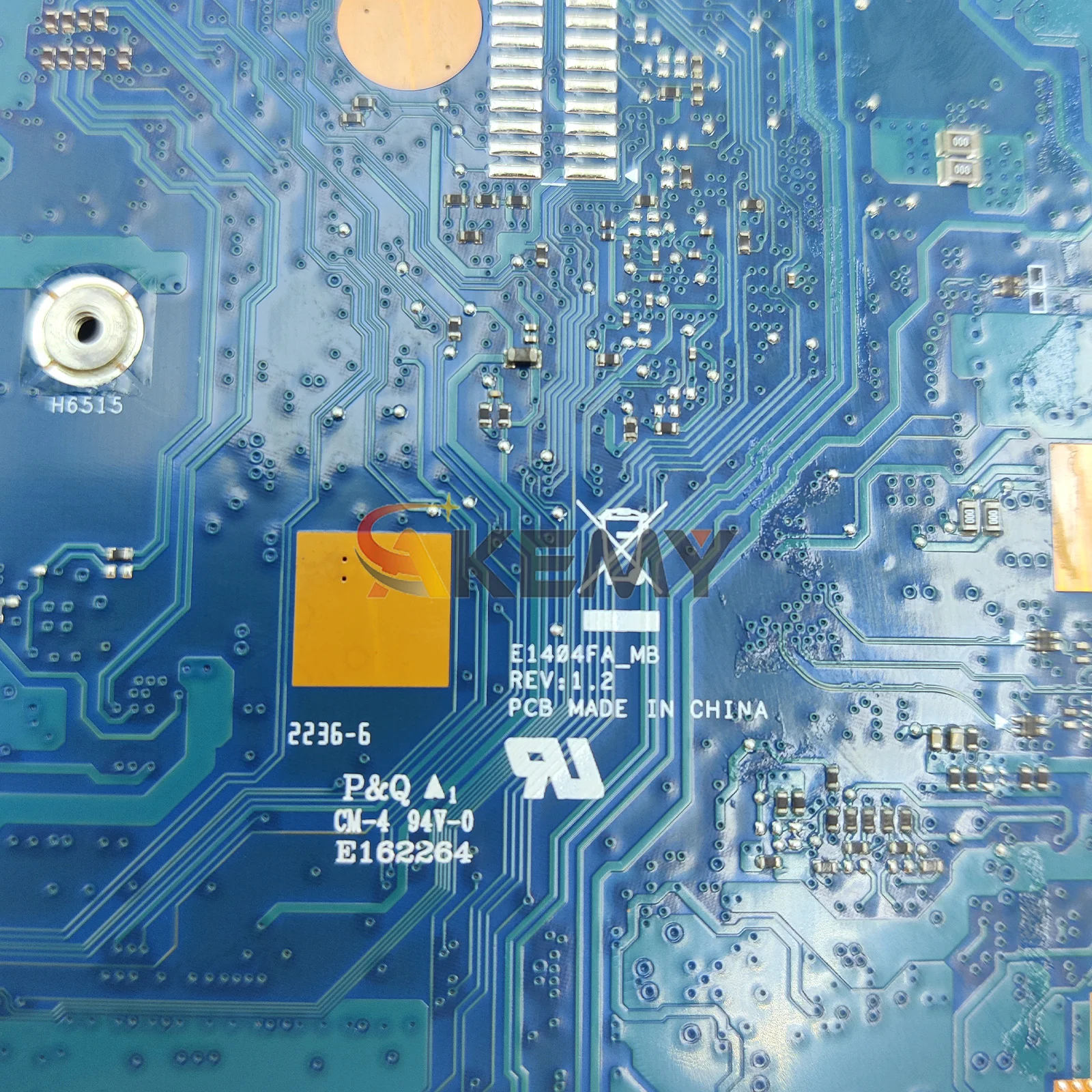 Placa base para ordenador portátil E1504GA para ASUS EeeBook E14 E1404F E1504FA R1404FA L1404FA con CPU R3 R5 R7 100% pruebas OK envío rápido