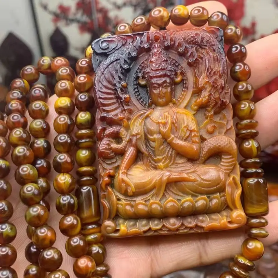 

Amber Walking Perfumed Buddha Pendant Amulet Jewelry Lifelike Necklace Accessorie