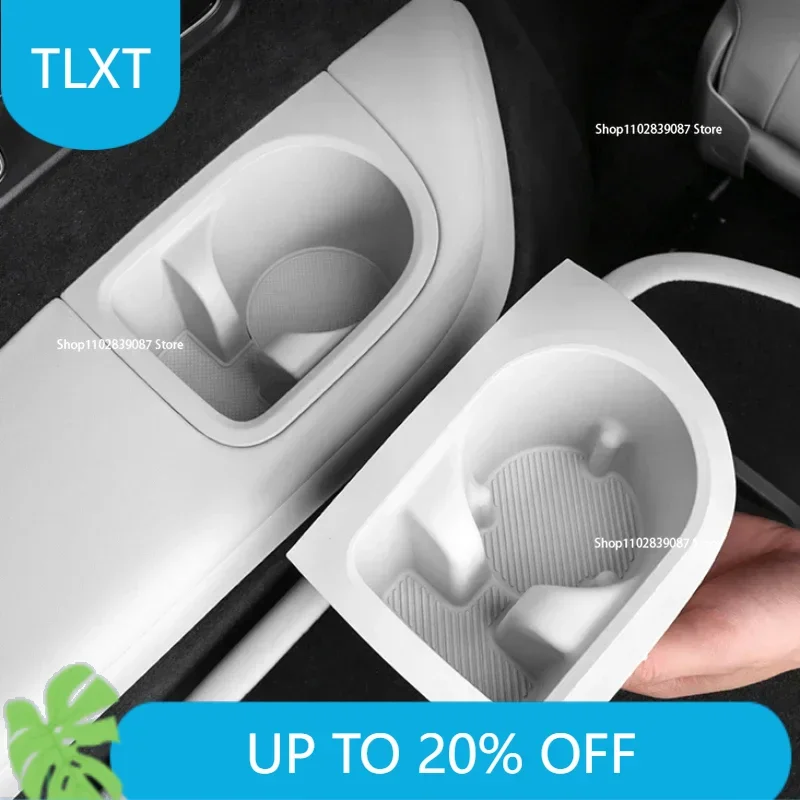 

For Leading Ideal LiXiang L7 L8 L9Water cup holder central control cup set modified storage box silicone decoration car supplies